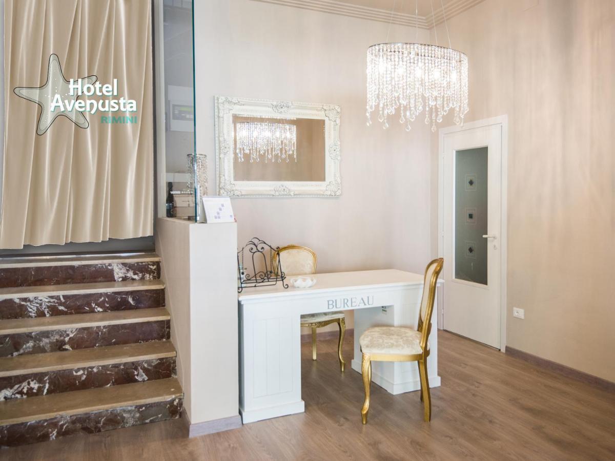 Hotel Avenusta Viserba Di Rimini Exteriör bild